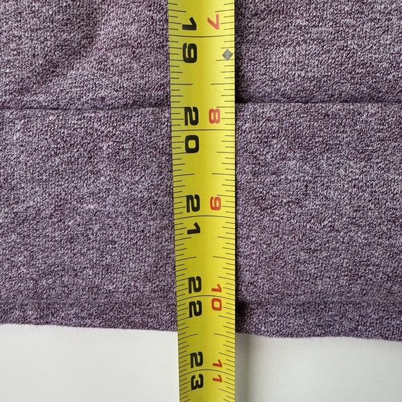 Zenana Womens Pullover Hoodie Size Small Heather Purple Pouch Pocket - Picture 9 of 12